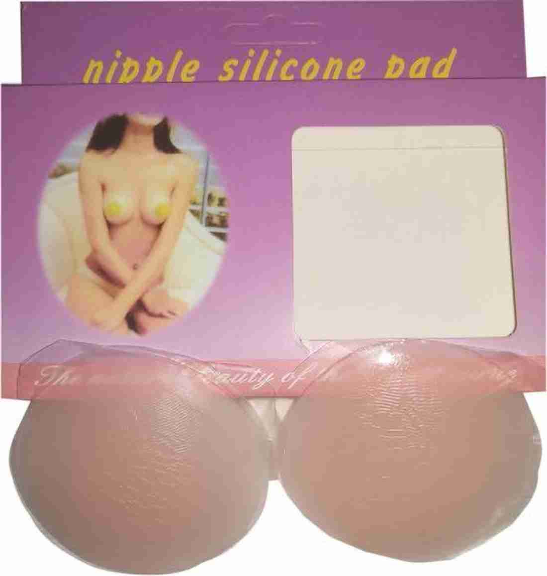 Breast Nipple Cover Self Adhesive Satin Bra Tape Pads Pasties Enhancer  Stickers