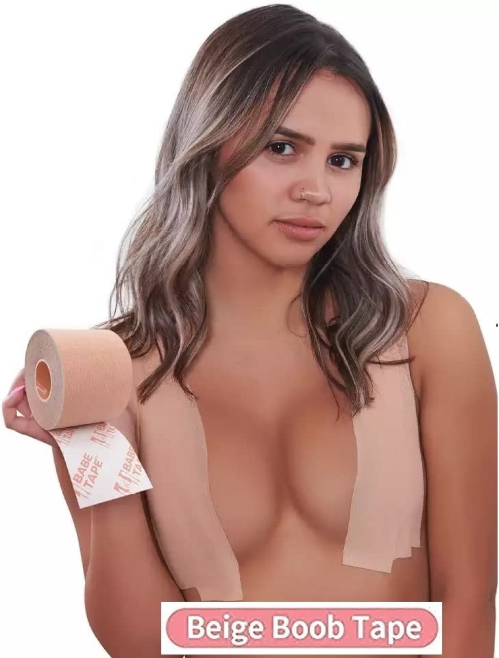  Boob Tape (Includes 10 Petal Nipple Covers), Breast