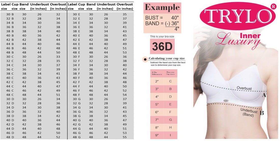 Trylo COMFORTFIT 38 NUDE D - CUP Women T-Shirt Non Padded Bra - Buy Trylo  COMFORTFIT 38 NUDE D - CUP Women T-Shirt Non Padded Bra Online at Best  Prices in India