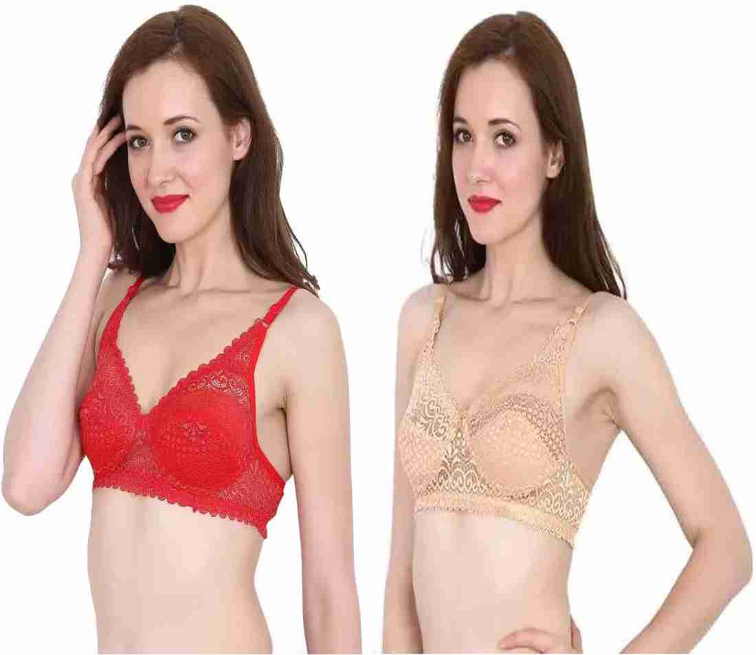 Buy ALYANA Woman's Innerwear Soft Sexy Full Net Bra, Non Padded