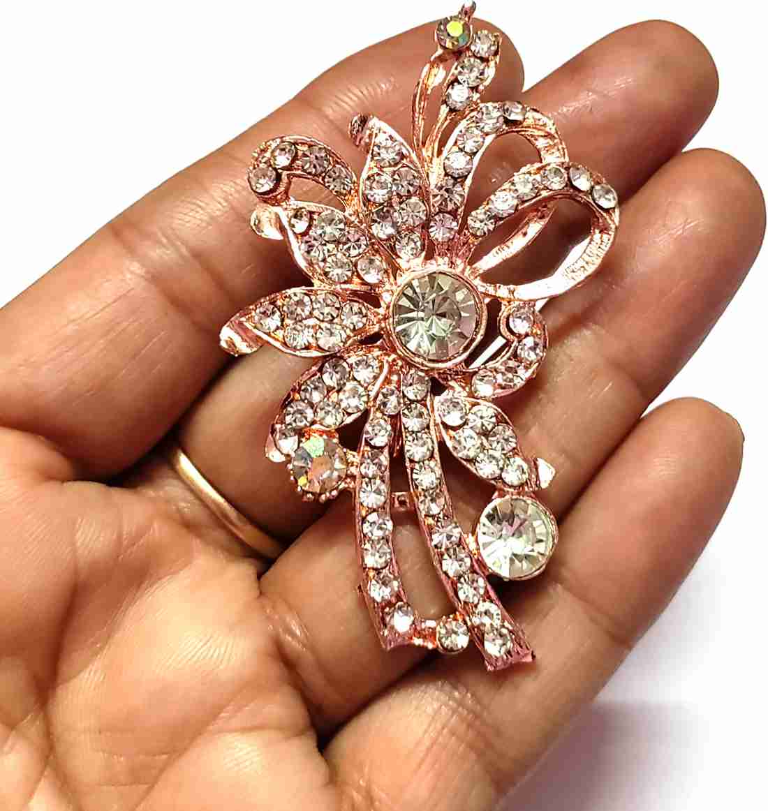 Rose gold sales brooch pin