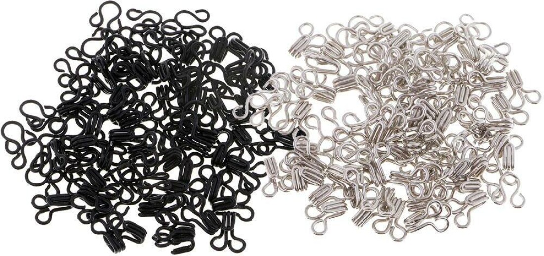 50 Sets Iron Sewing Hook & Eye Closure