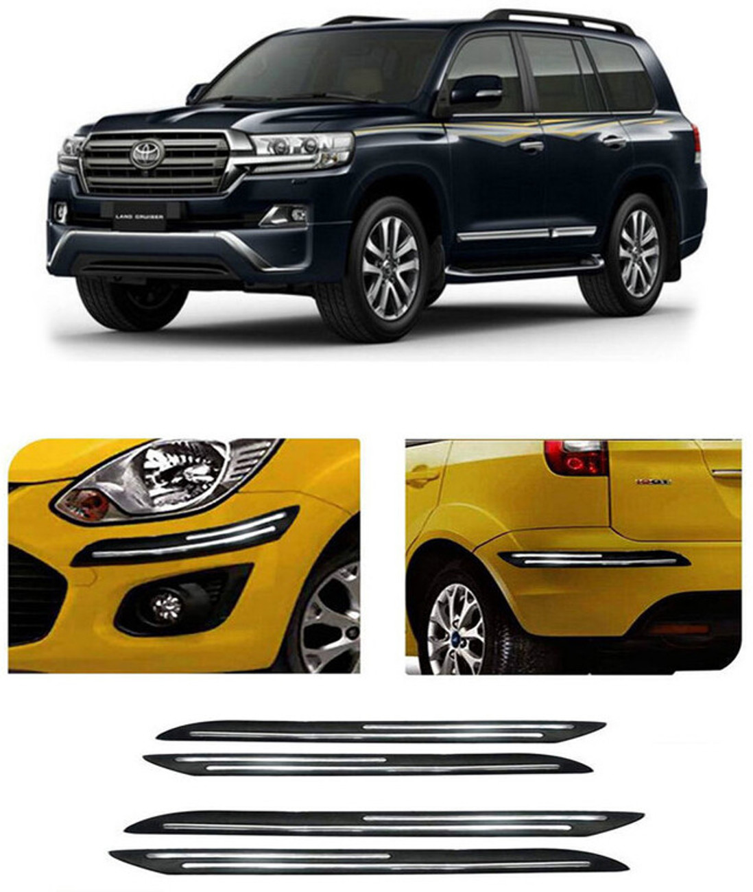 Toyota land cruiser bumper clearance guard