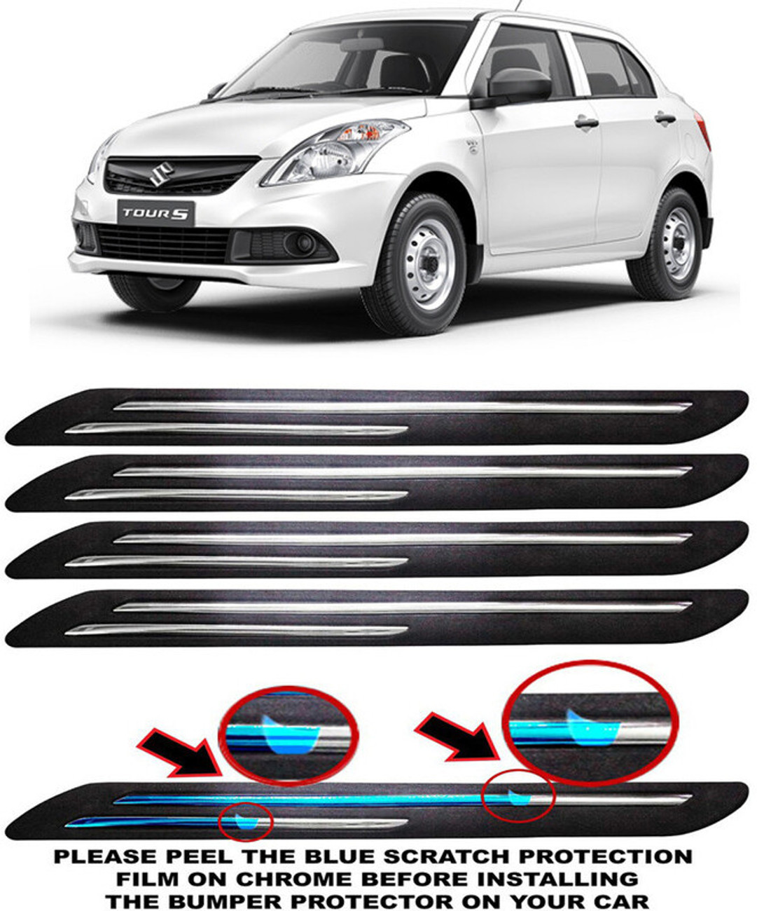 Swift bumper steel shop guard price