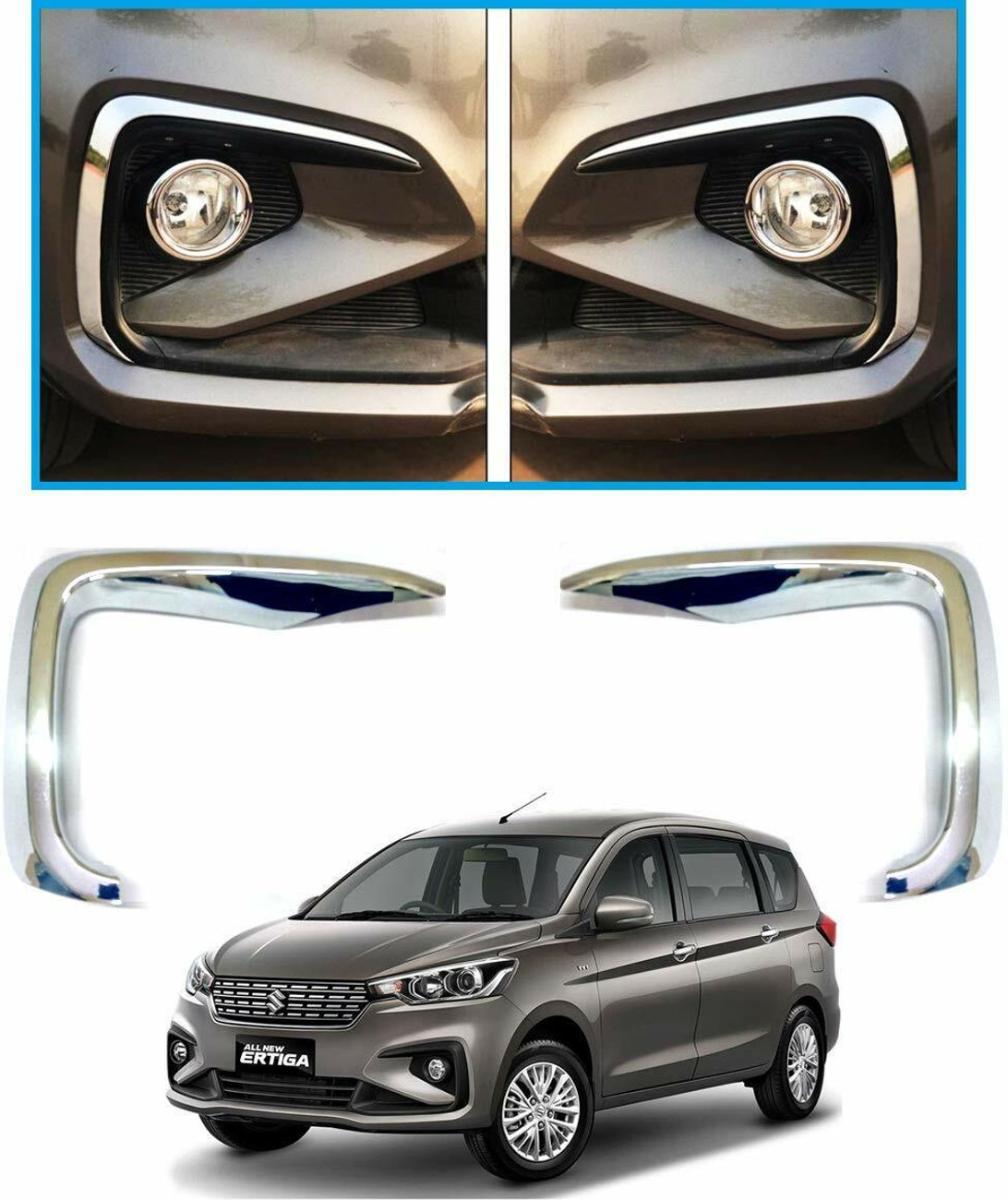 Ertiga chrome shop kit price