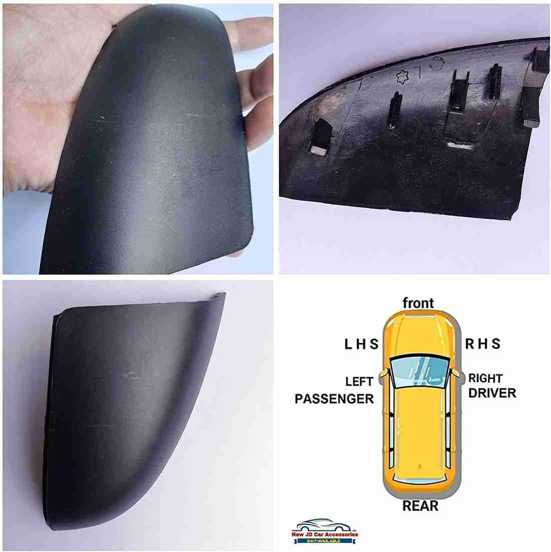 My IND Right Side View Mirror Lower Cap for new swift dzire 2017