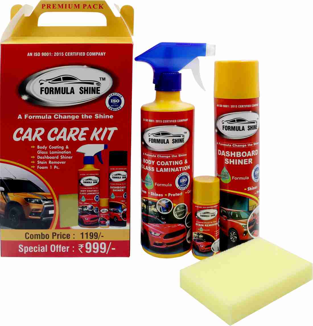 6 Piece Car Cleaning Kit : : Automotive