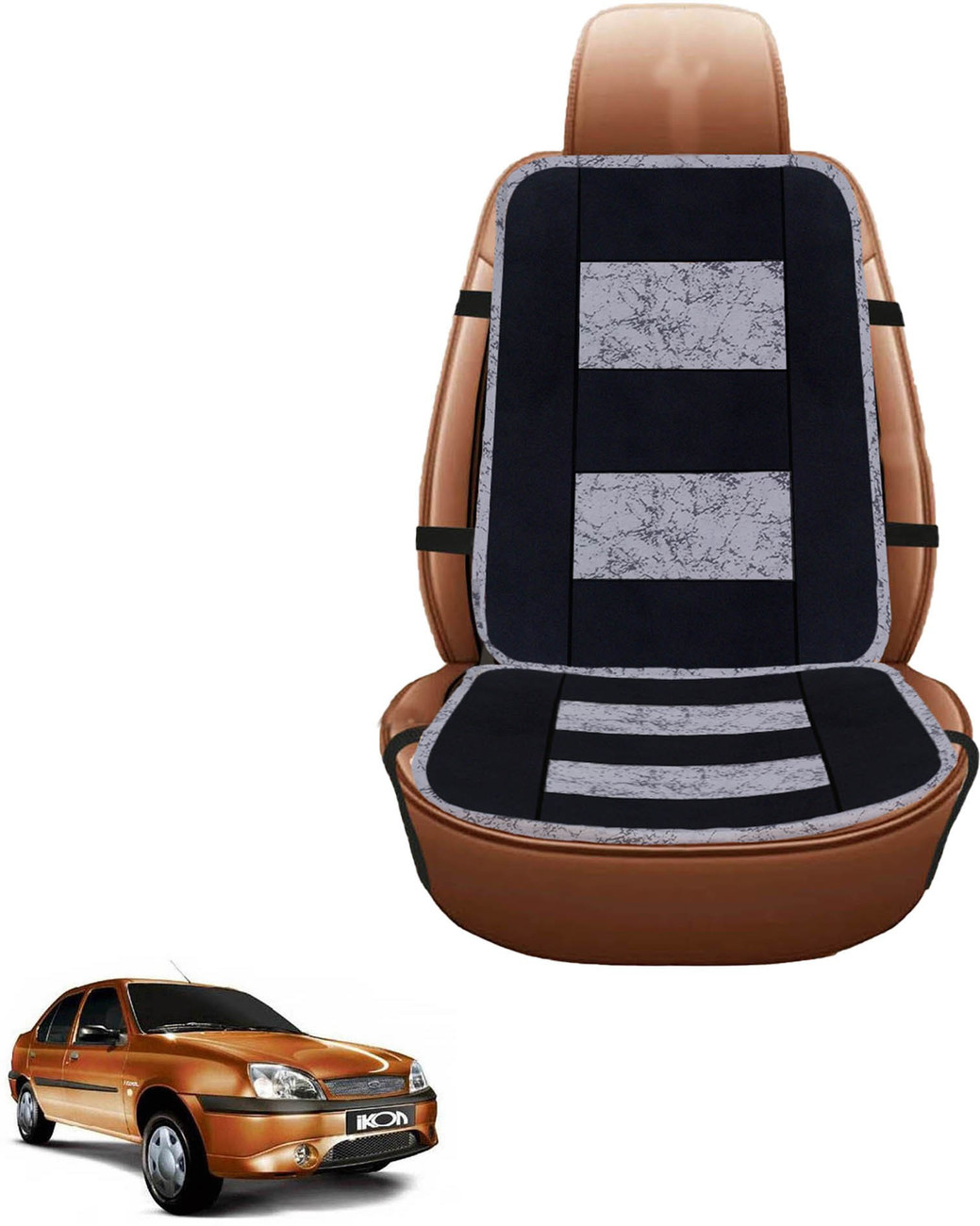 AutoKraftZ Velvet Car Seat Cover For Ford Ikon Price in India