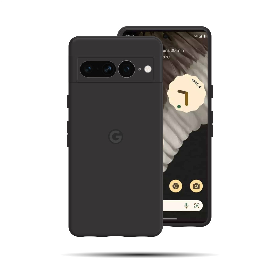 TRUEUPGRADE Liquid Silicone Google Pixel 7 5G Case Cover - green