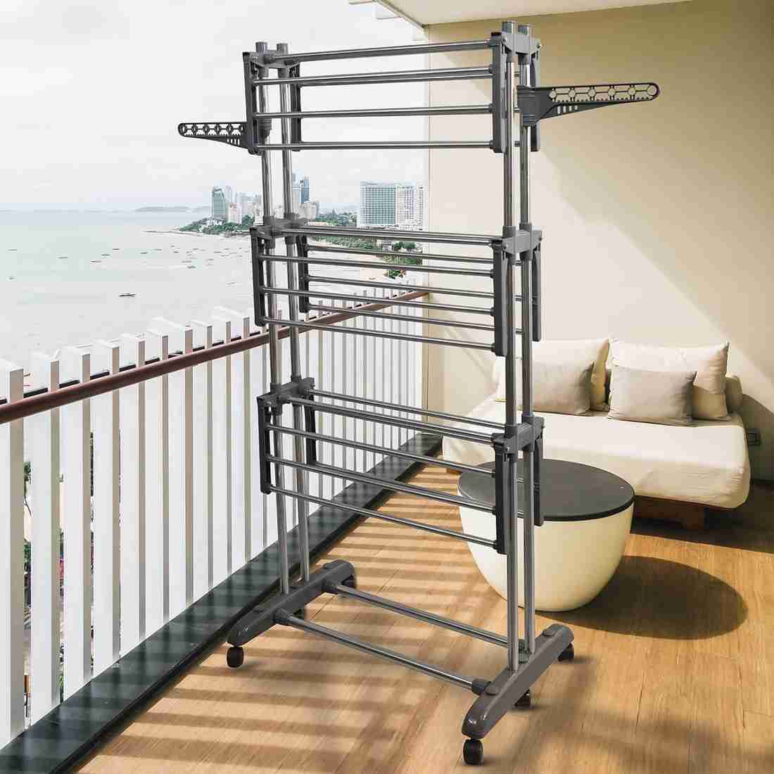 Kapde sukhane 2025 ka folding stand
