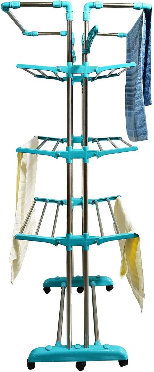 Kapde sukhane ka steel ka stand sales