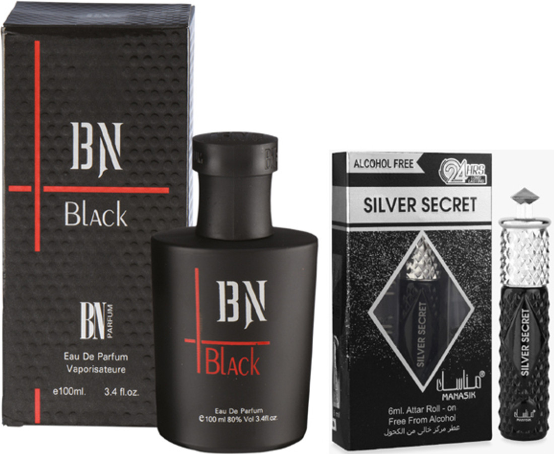 Silver discount black perfume