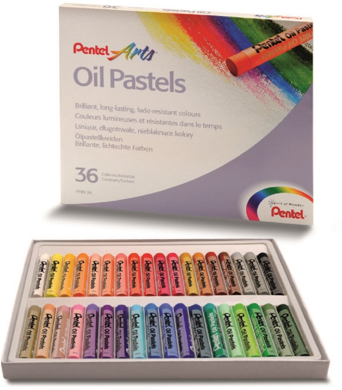 Pentel Oil Pastels Crayons