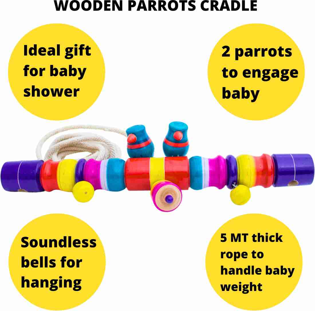 Madhura eStores Baby Cradle Triangle Hook / Swing cradle hook