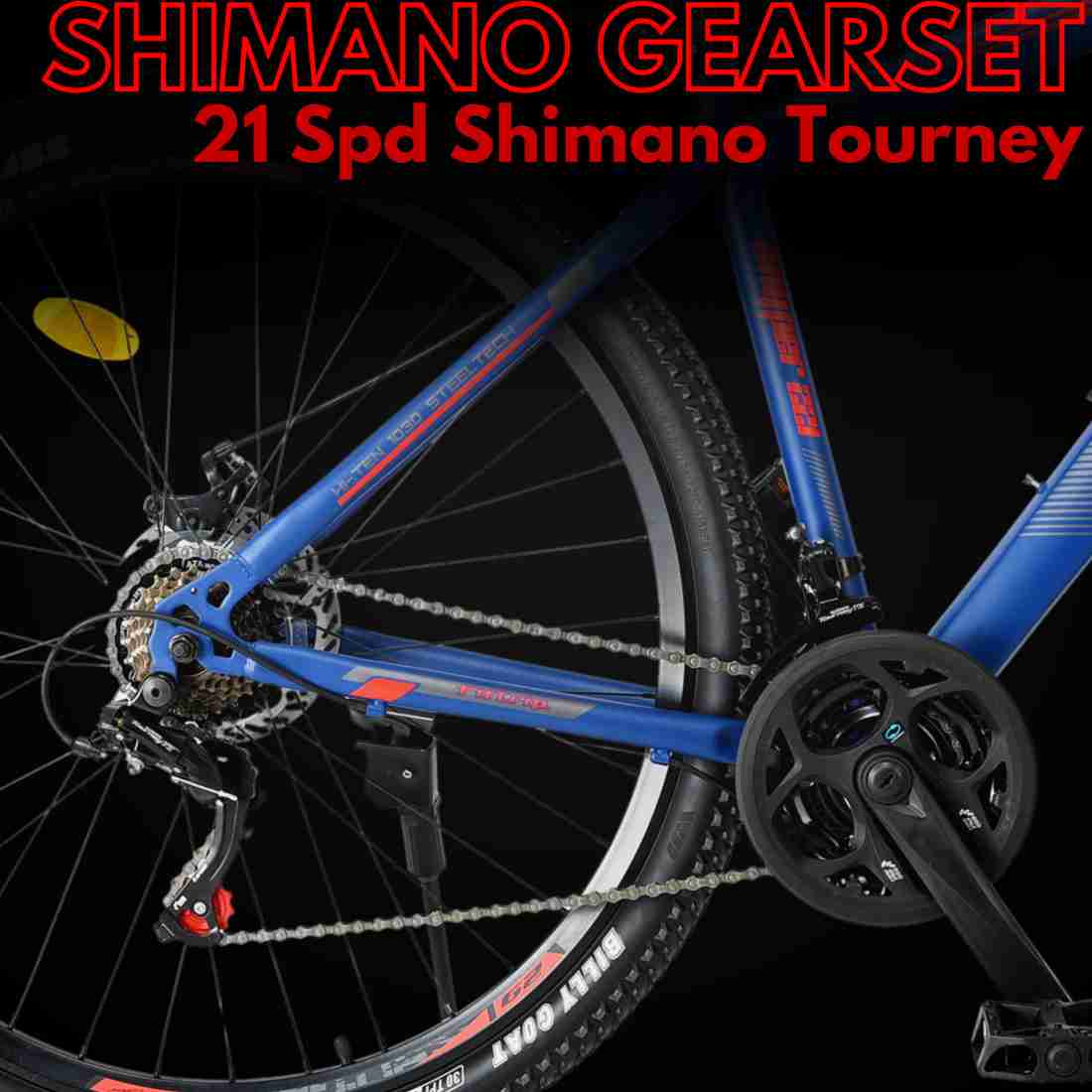 FitTrip Snyper 221 Royal Blue Red 29 T Mountain Cycle Price in