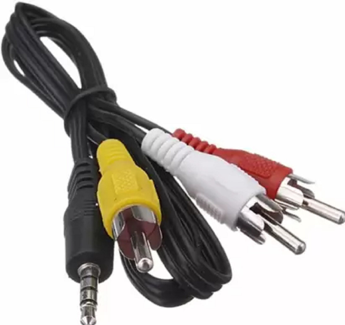SVDK AUX Cable 3.5 m AV CODE SINGLE PIN 5 SVDK Flipkart