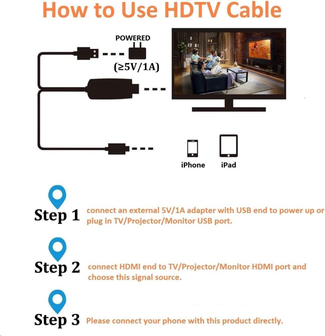 Cable HDMI de 2 Metros Select Power