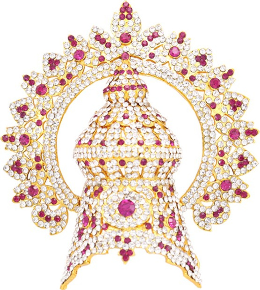 moonplus God Goddess Crown Deity Ornament Price in India - Buy moonplus God  Goddess Crown Deity Ornament online at