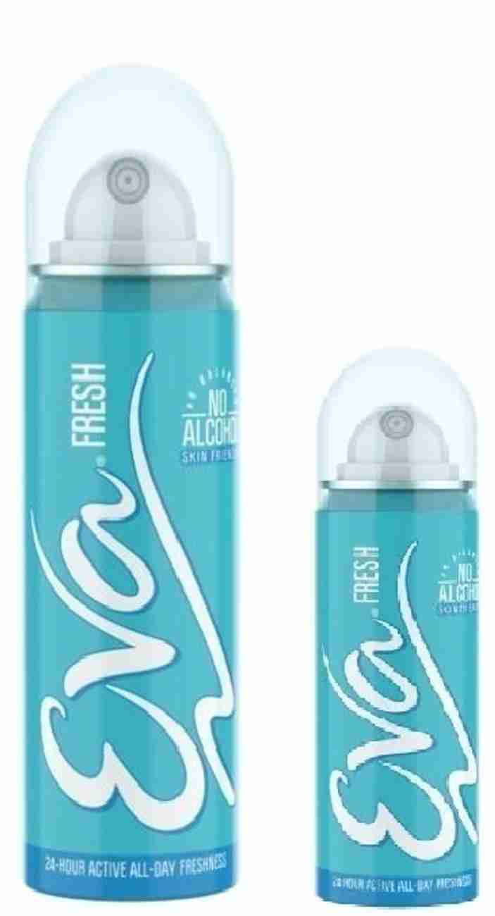 EVA fresh 125ml fresh 40ml 2p body deo all day freshness body