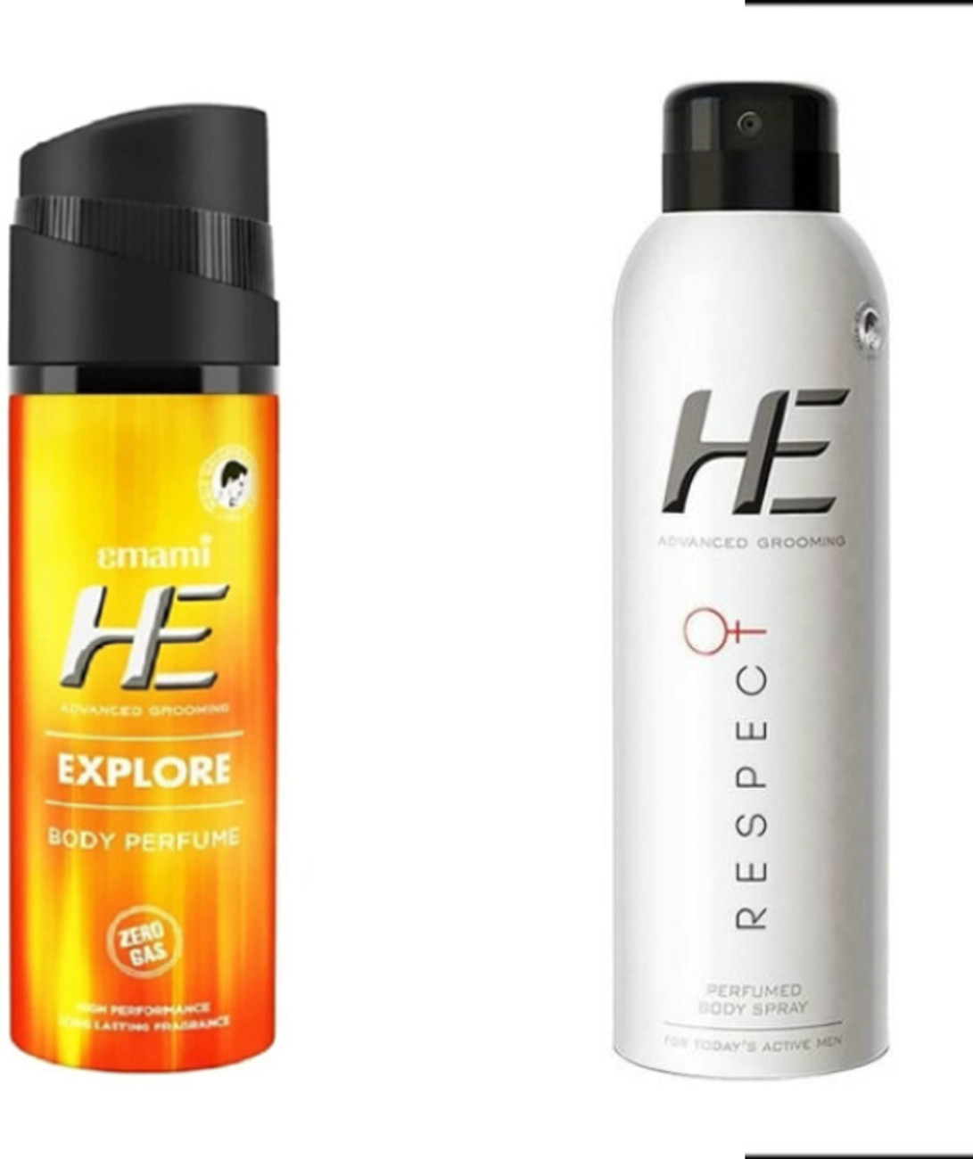AXE Respect Perfumed Body Spray 150ml and he Explore body perfume