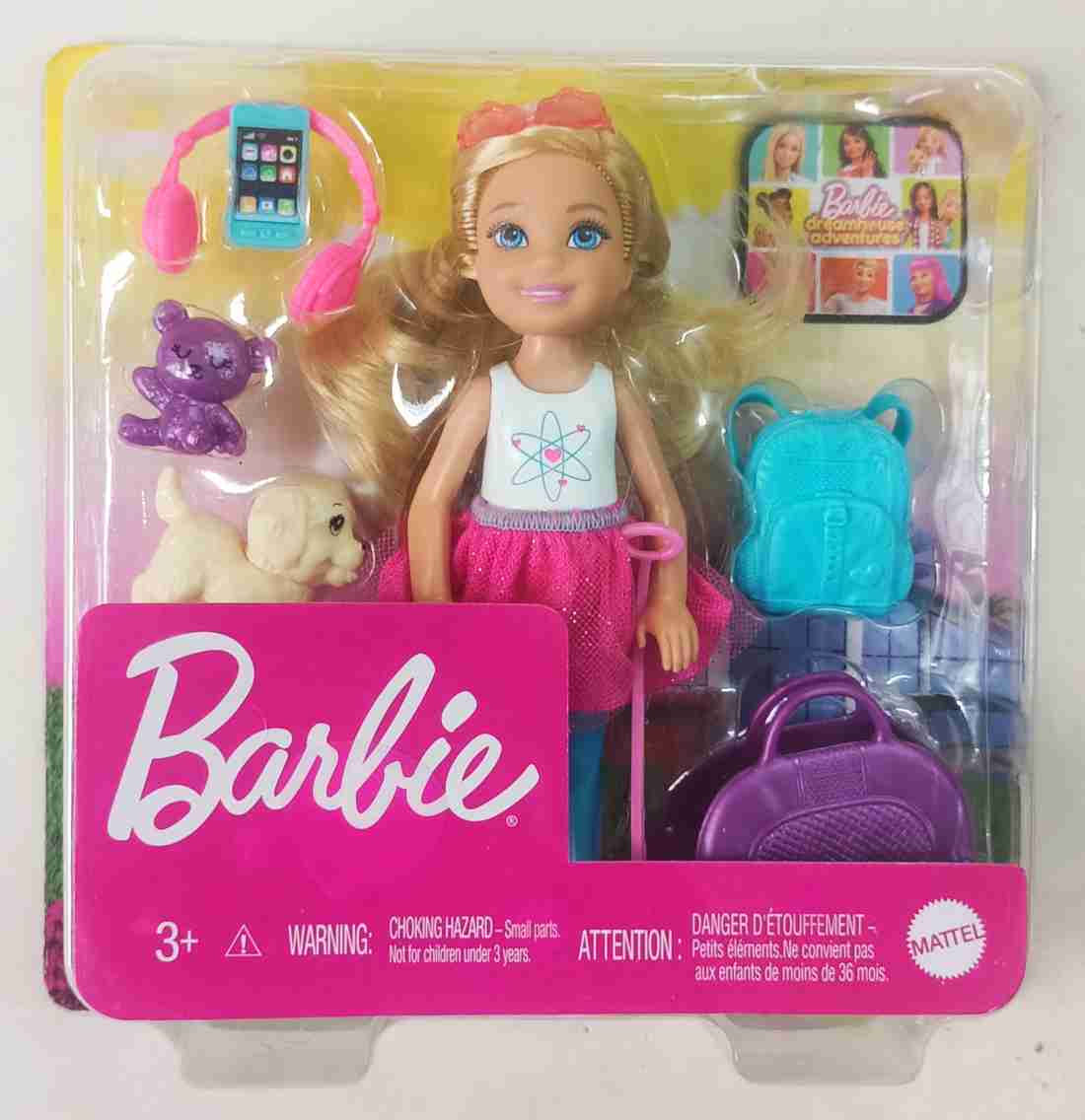 Barbie travel hotsell chelsea doll