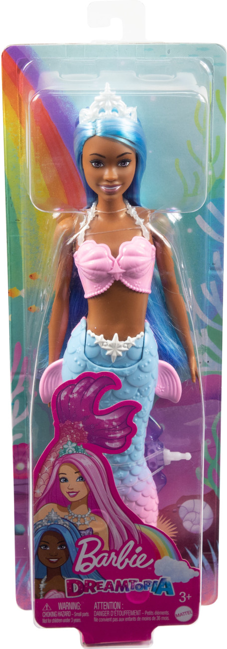 Barbie dreamtopia mermaid doll blue discount