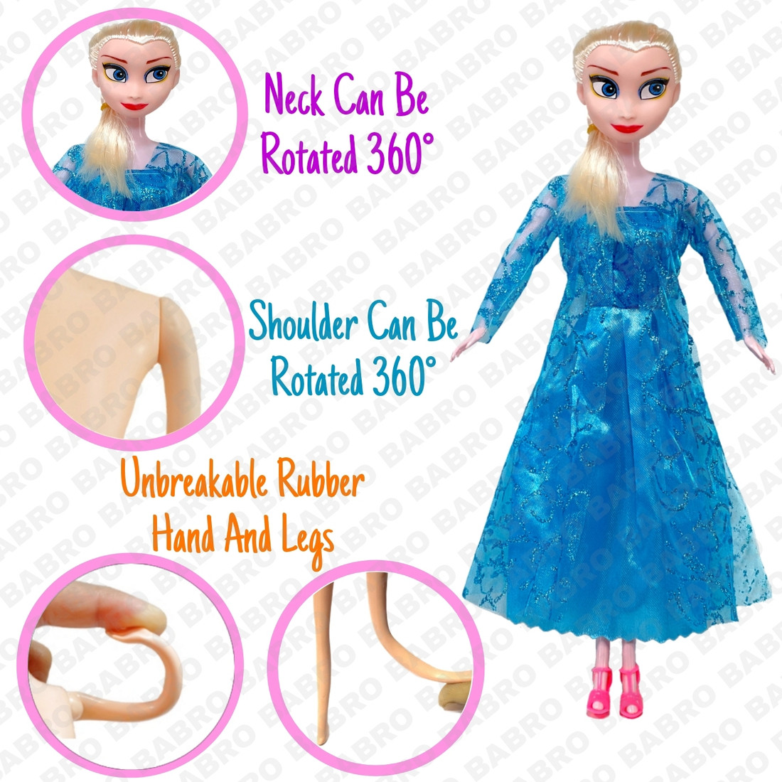 Black elsa shop doll