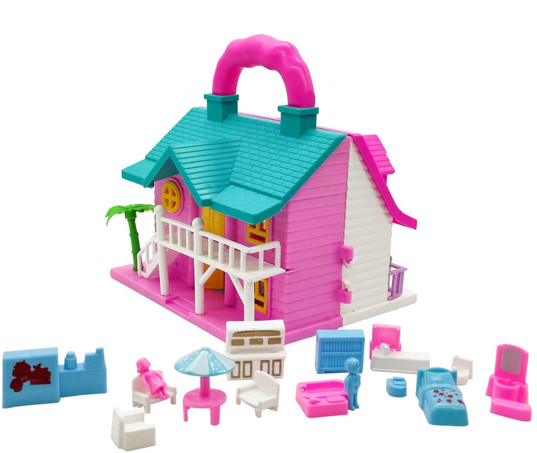 Dollhouse for Girls Funny Doll House Play Set for Girls (Small Doll House)  - Doll - Sameer Toys and Return Gifts, Chinchwad, Pune, Maharashtra