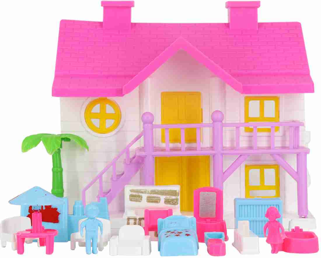 Princess doll house set outlet
