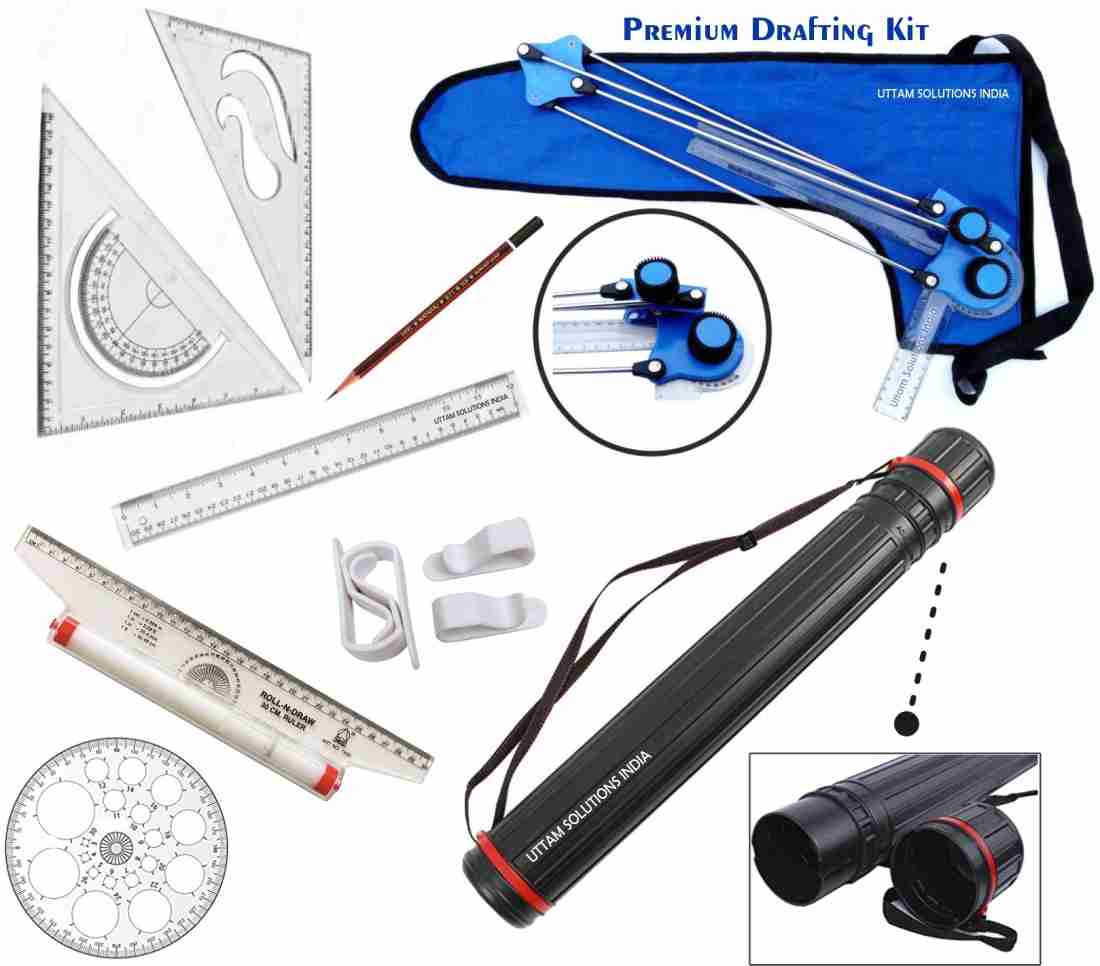 Qatalitic Drawing Sheet Holder For Engineering Students, Artist, Architects