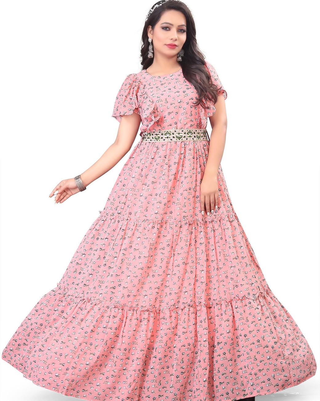 Ladies gown outlet in flipkart
