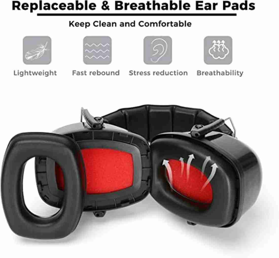 ProCase Noise Reduction Safety Ear Muffs, NRR 35dB Noise