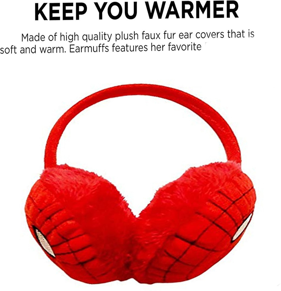 TRUE INDIAN Combo Of Super Hero Ear muffs Kids Boy Girls Winter