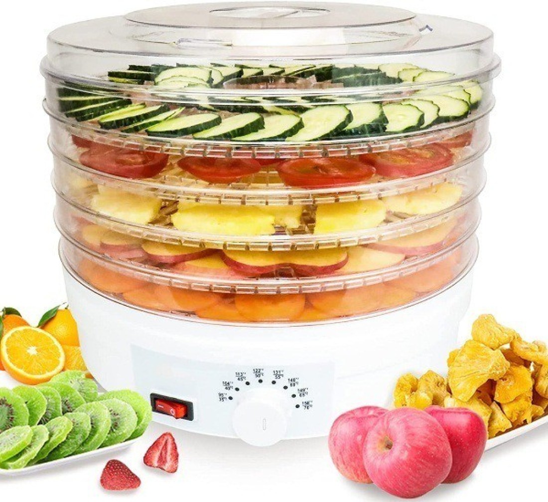 Rosewill 5-Tray Countertop Electric Food Fruit Dehydrator 