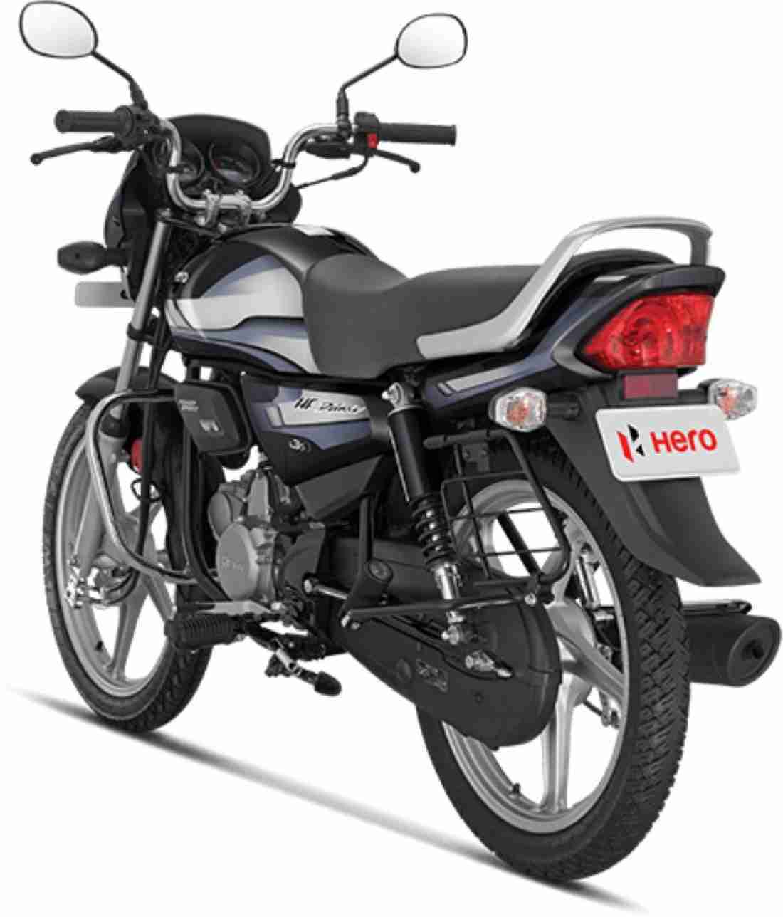 Hero hf deluxe bs6 black price hot sale