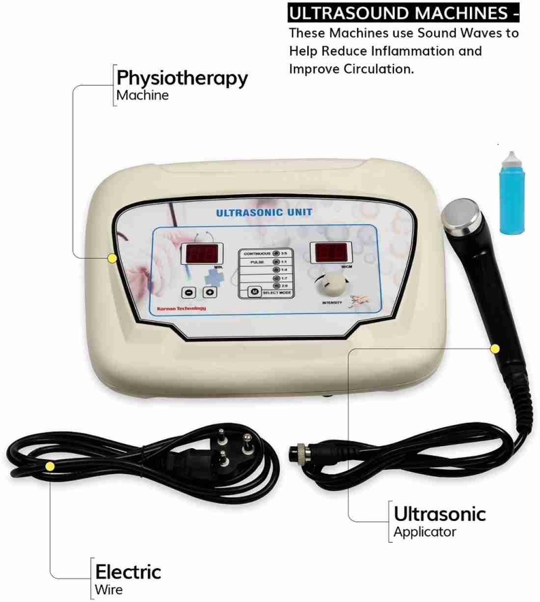 Ultrasound Pain Relief Physical Therapy Machine Electrotherapy