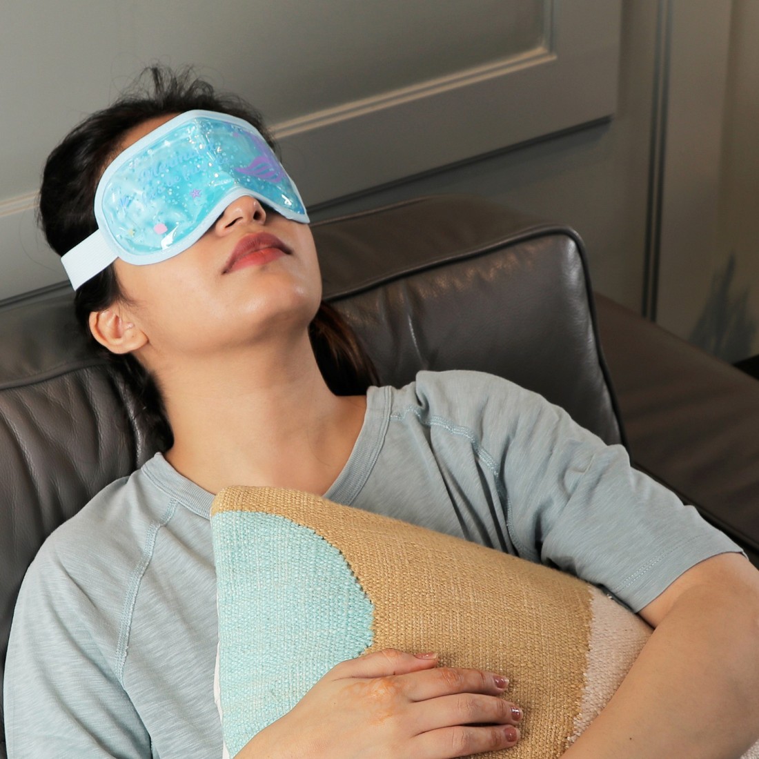 Tressential Super Soft Travel Sleep Eye Mask or Blindfold with