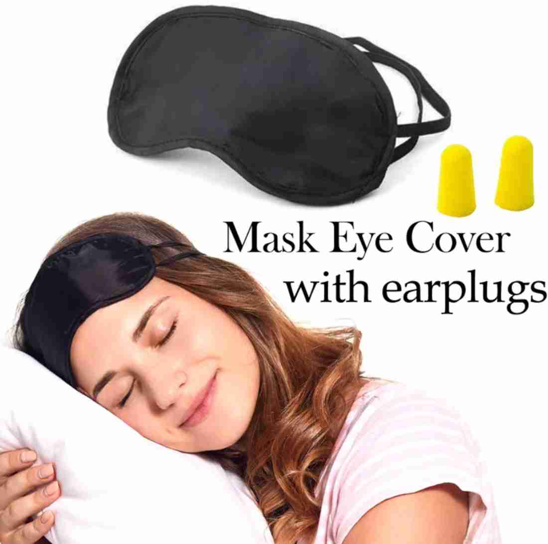 Eye mask and earplugs for sleeping best sale
