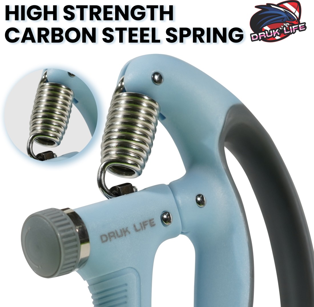 Adjustable Super Gripper Fitness Hand Muscle Developer: 6 Spring