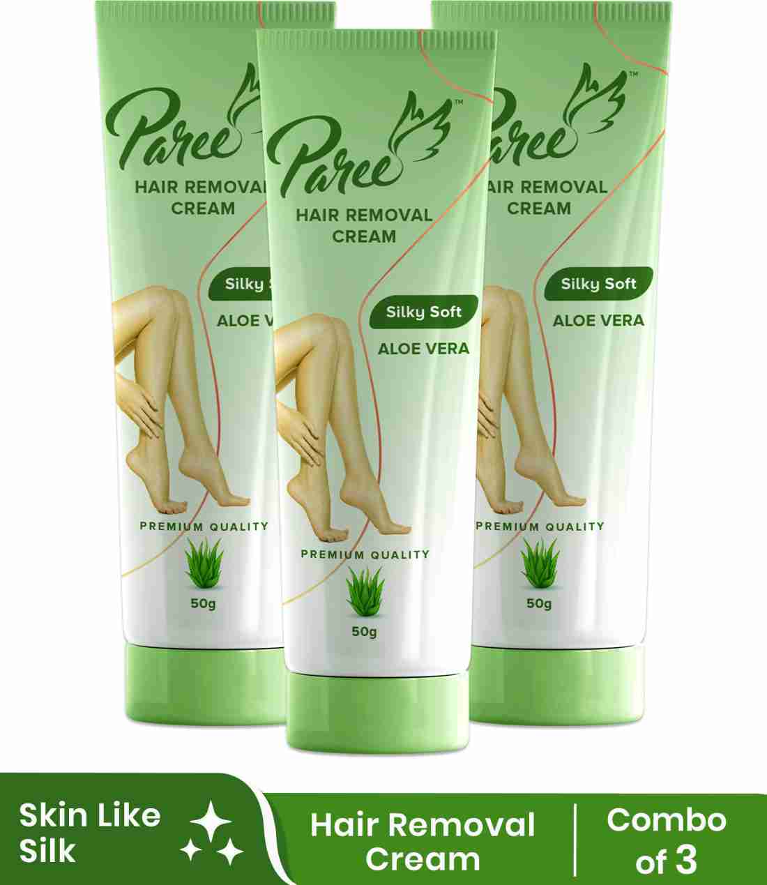 Paree Hair Removal Cream for Women, Silky Soft Smoothing Skin with Aloe  Vera Extract Cream - Price in India, Buy Paree Hair Removal Cream for Women