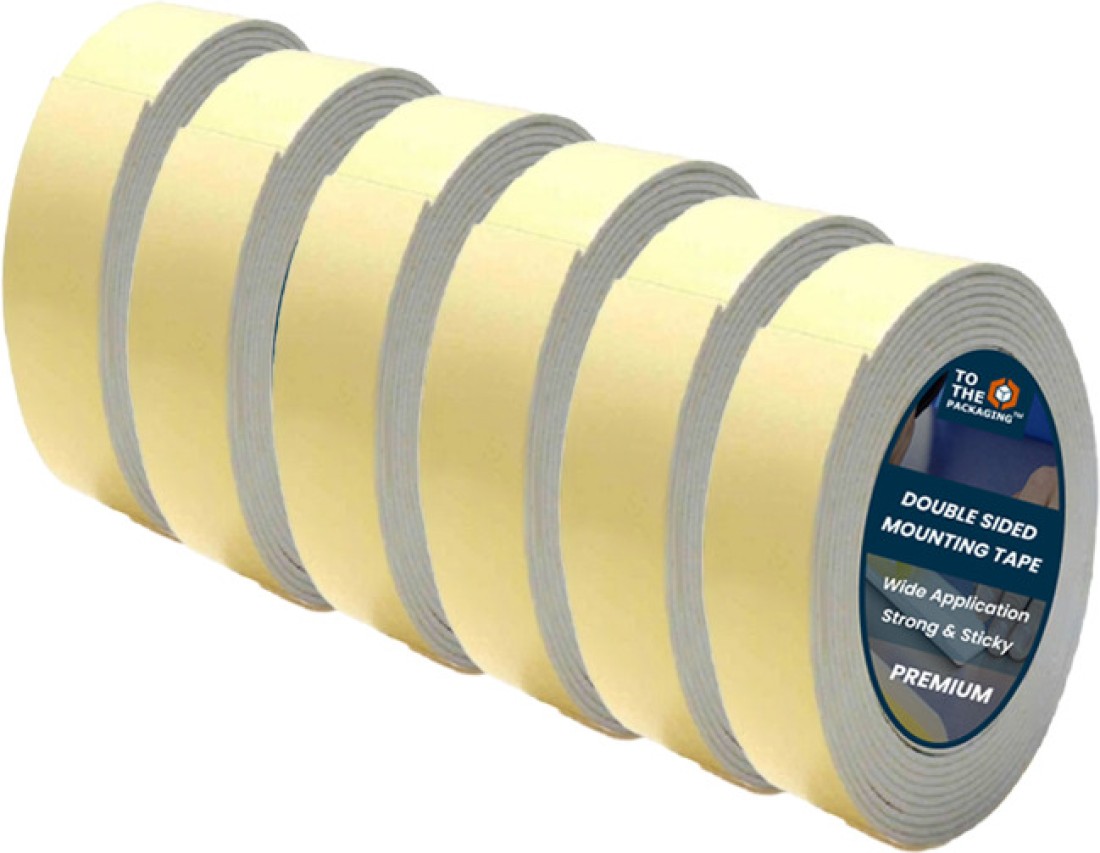 Premium Photo  This wide, yellow, double-sided tape.