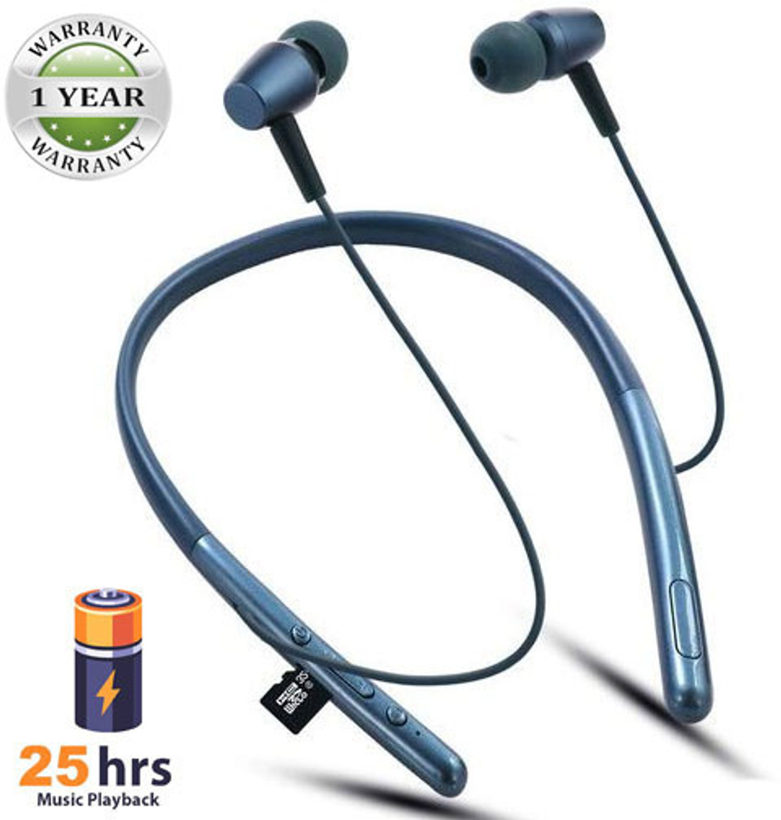 Worricow Best Buy Platinum Series Neckband BASS Bluetooth HEADSET