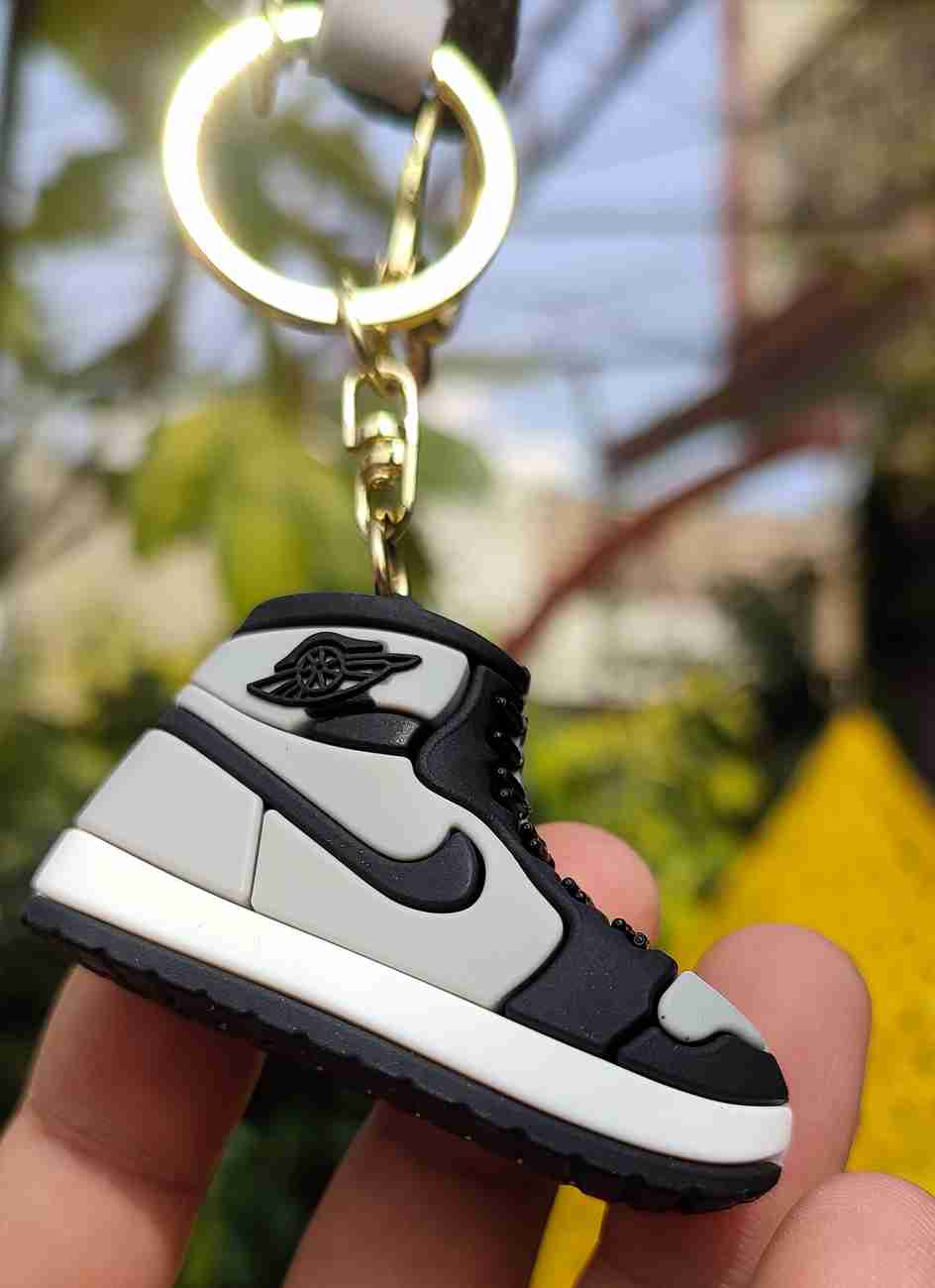 Keysters Lane Grey NIke Shoe Design kawai Anime Silicone 3d Premium Big size Keychain Key Chain Price in India Buy Keysters Lane Grey NIke Shoe Design kawai Anime Silicone 3d Premium