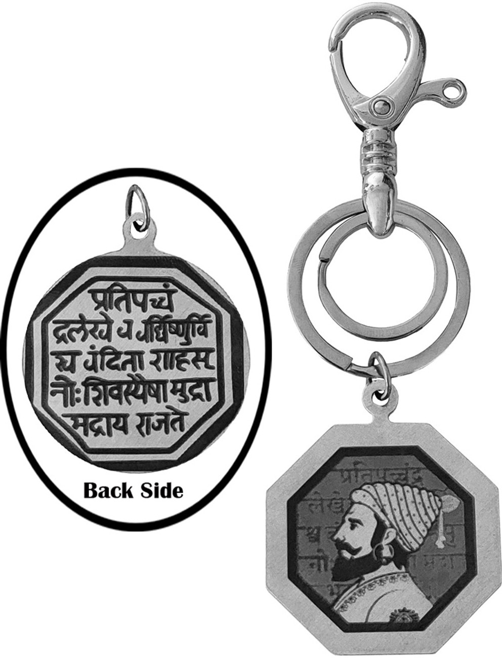 M Men Style Religious Chatrapati Shivaji Maharaj With Rajmudra
