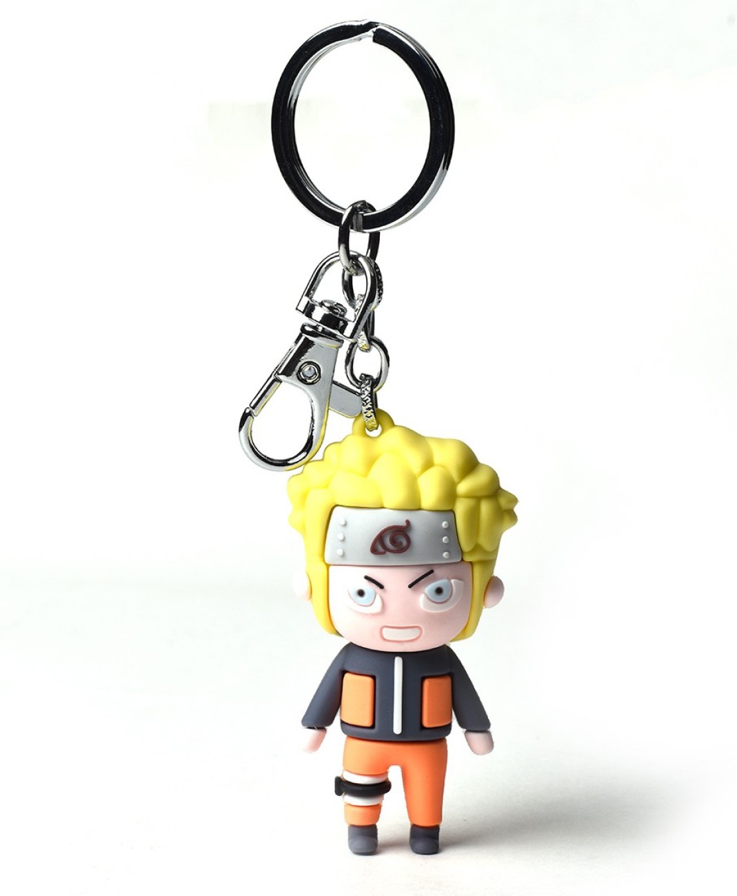 PATPAT Naruto Keychain, Anime Keychain, Cute Keychains, Anime Accessories,  Naruto Uzumaki Figures Keychain Collection (Naruto Uzumaki)