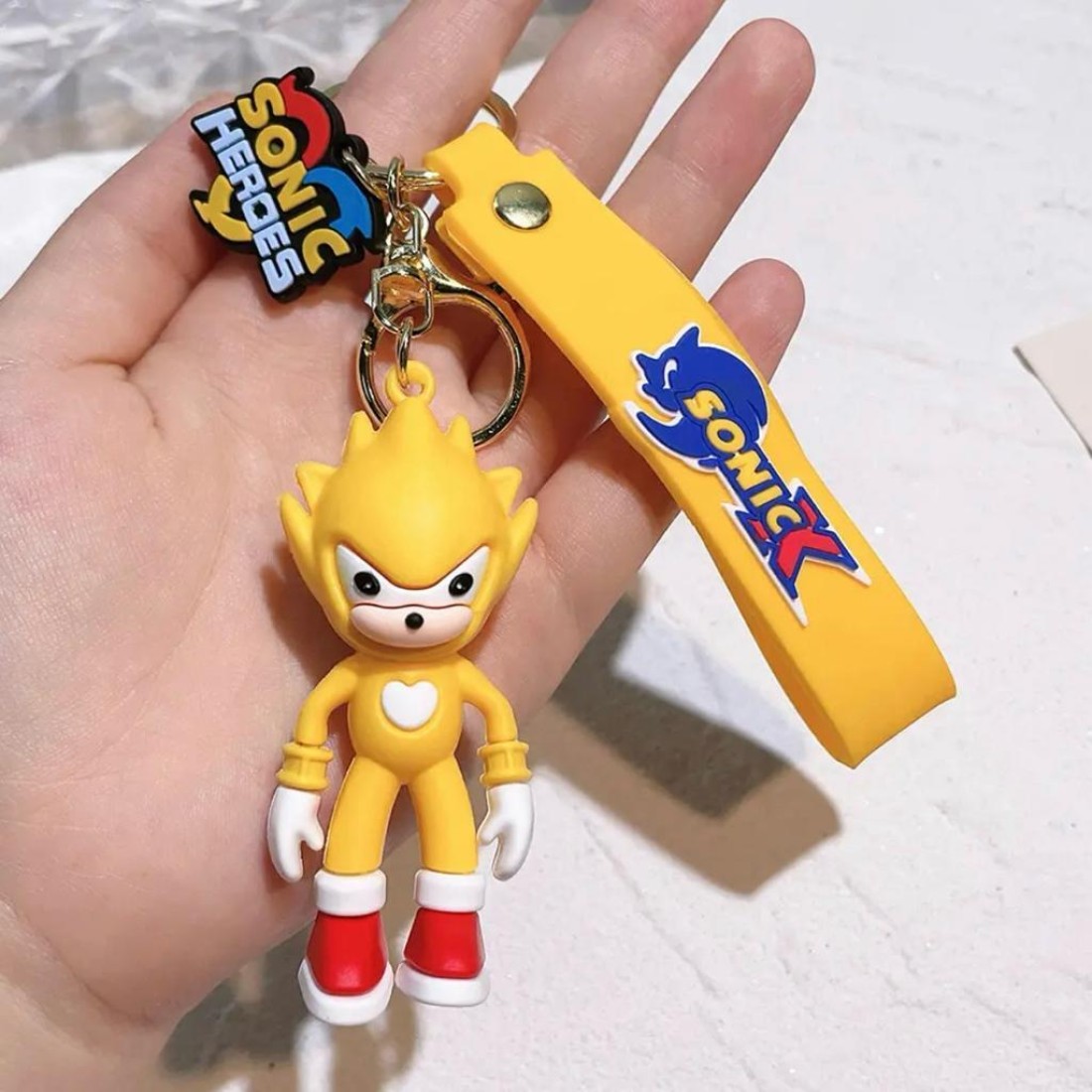 Mubco Sonic The Hedgehog 3D Keychain, Strap Charm & Hook, PVC Cartoon  Model Toy Gift Key Chain Price in India - Buy Mubco Sonic The Hedgehog 3D  Keychain