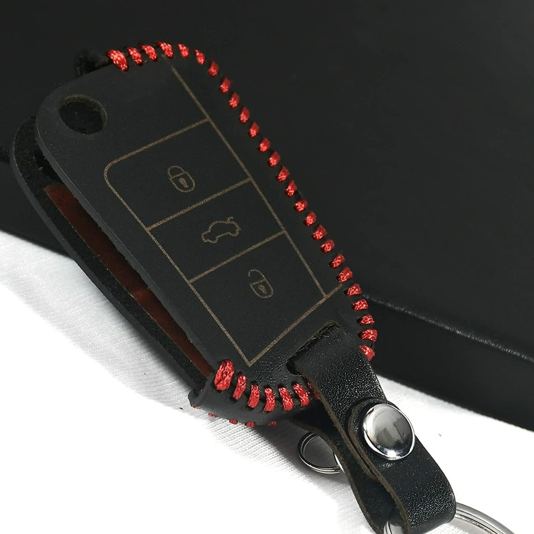 Skoda rapid leather clearance key cover