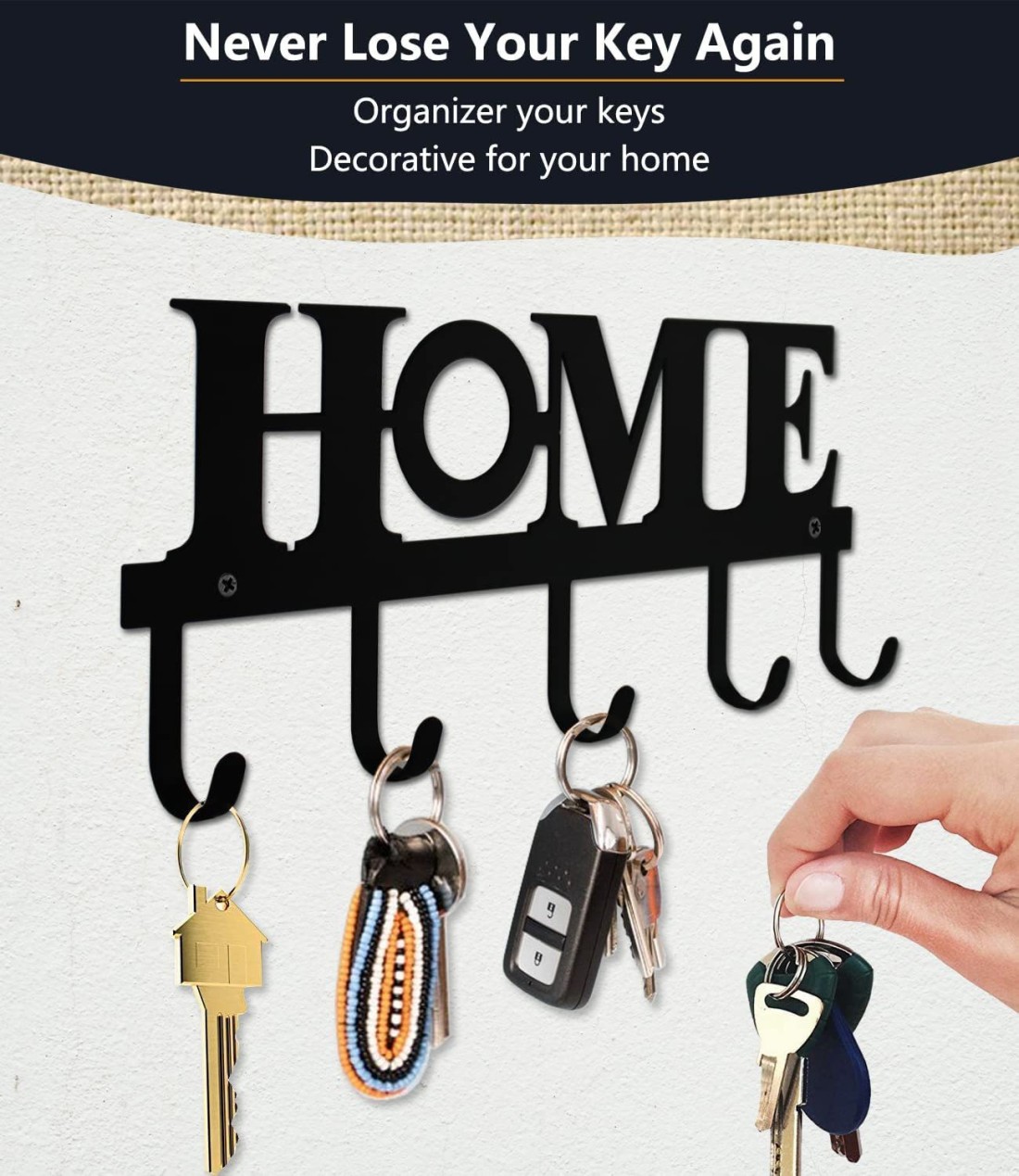 Iron hot sale key holder