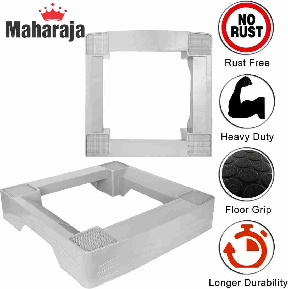 MAHARAJA Plastic Heavy Duty Fridge Refrigerator Stand for Double
