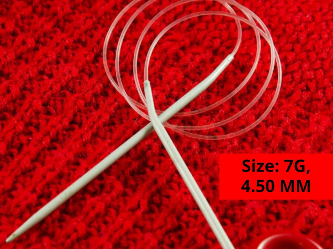 Artonezt Pony Circular Knitting Needles Size 7 + Knitting Crochet